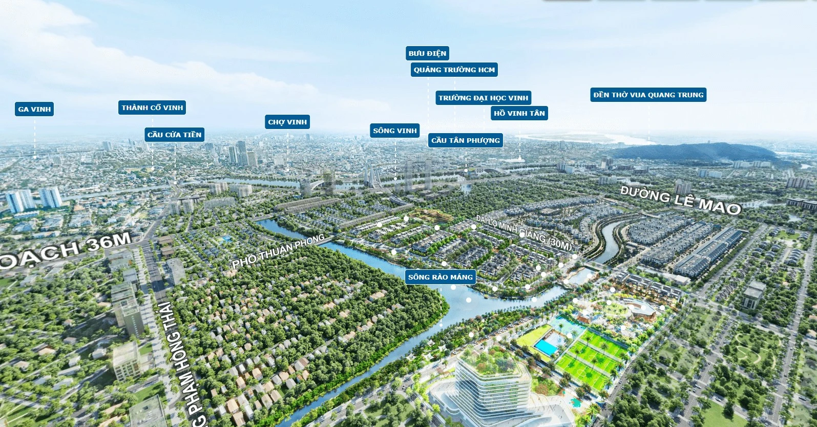 Lộ diện “vùng lực hút” từ những dự án hạ tầng chiến lược của Nghệ An