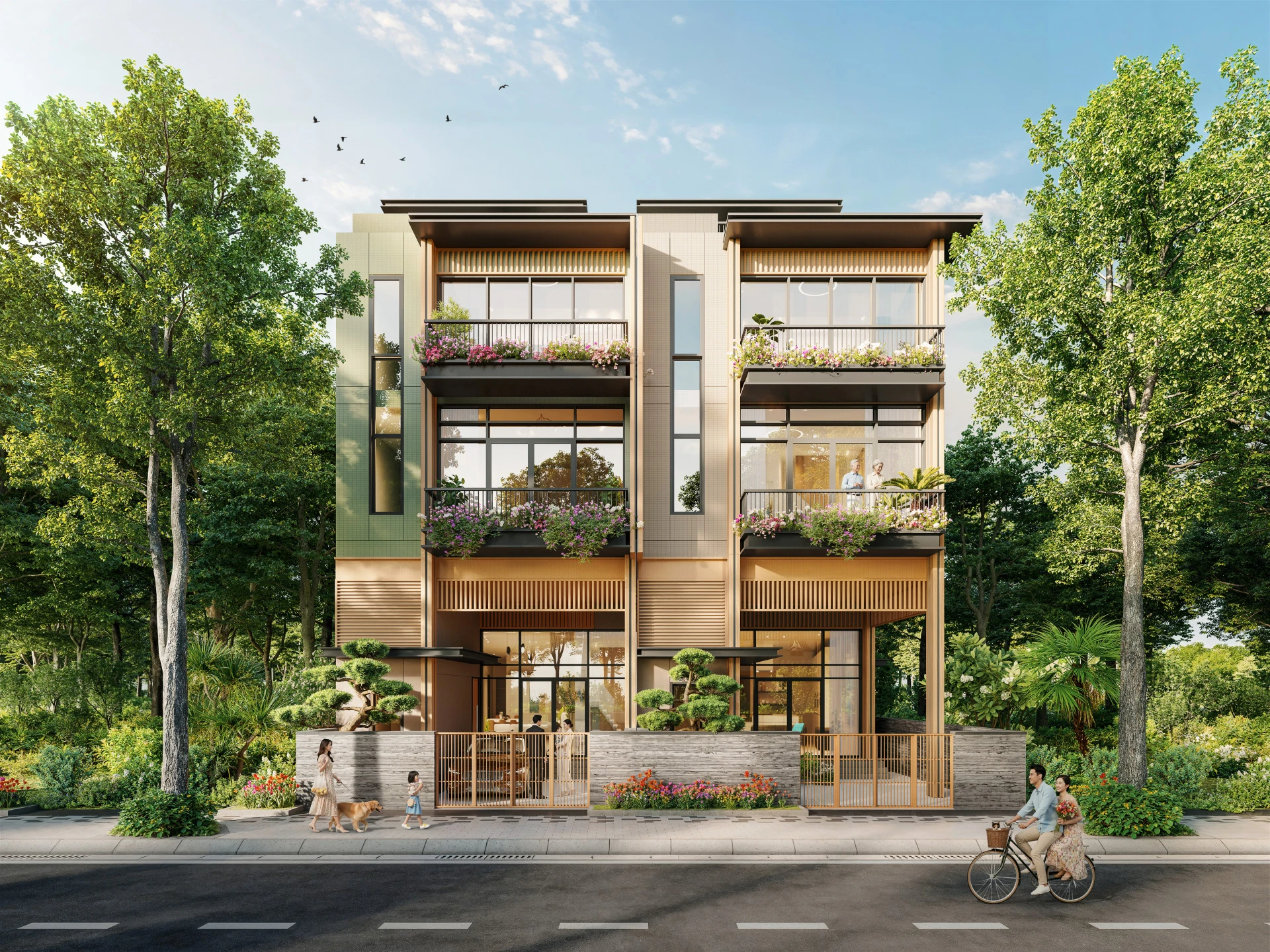 Mira Ville – sống giản “chất Zen” tại đô thị bán đảo The Sensia