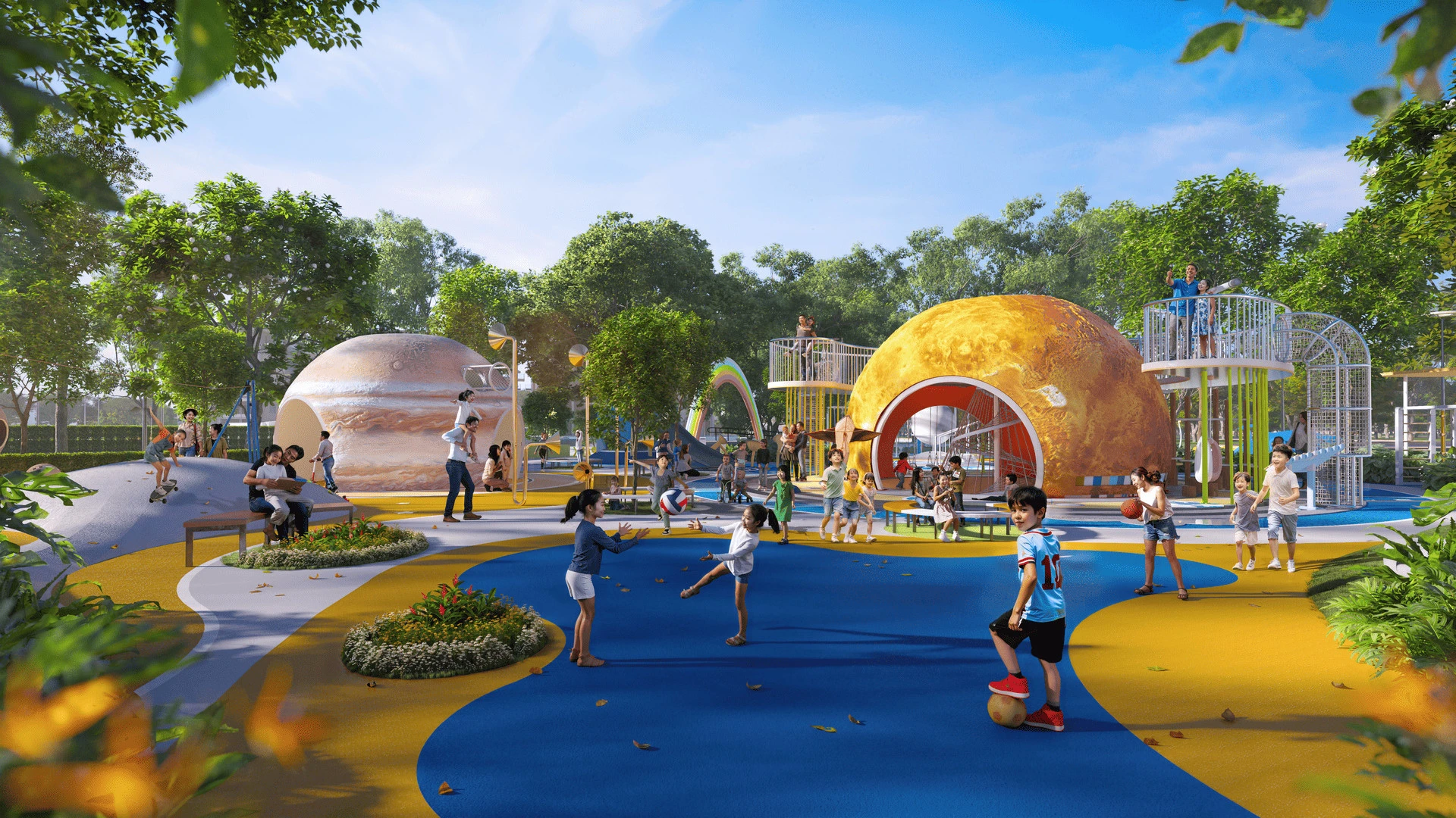 Vũ trụ giải trí Utopia (3.000m²)